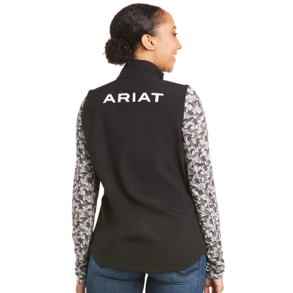 Ariat Women's Black Logo Vest